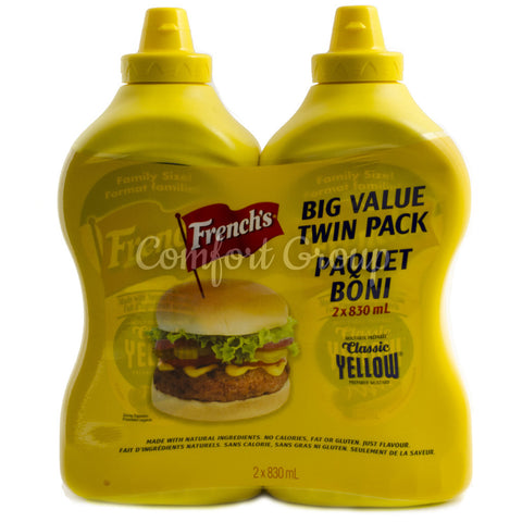 French's Yellow Mustard - 1.7L