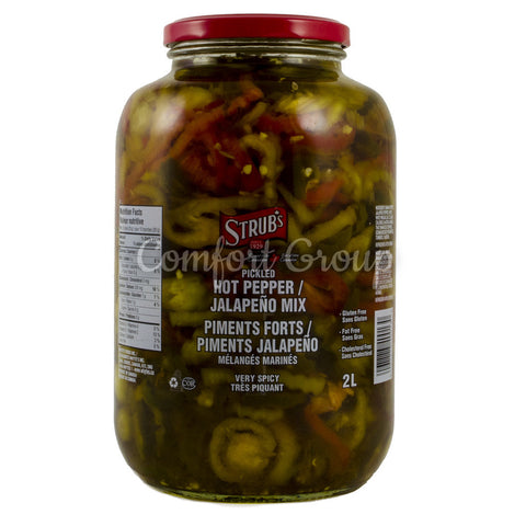 Pickled Hot Pepper - Jalapeno Mix - 2.0L
