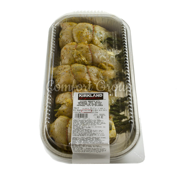 Chicken Breasts with Asparagus, Feta, Spinach - 1.6kg
