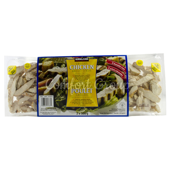 Grilled Chicken Breast Strips - 1.0kg