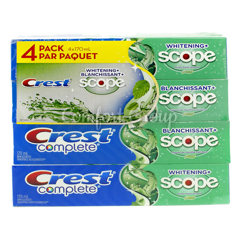 Crest Complete with Scope Toothpaste - 850mL