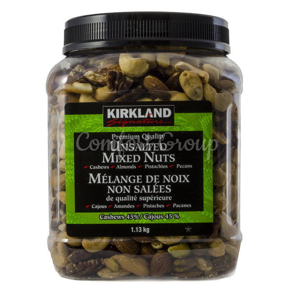 Unsalted Mixed Nuts - 1.1kg