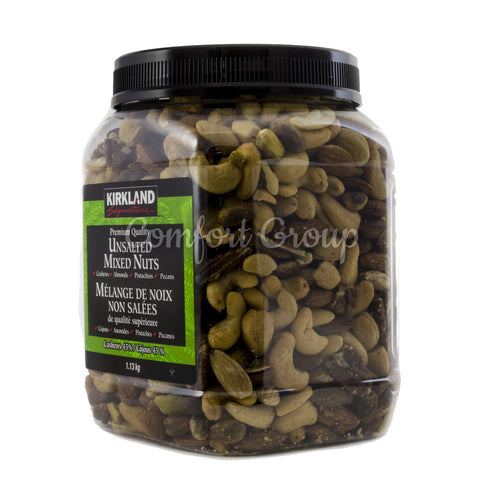 Unsalted Mixed Nuts - 1.1kg