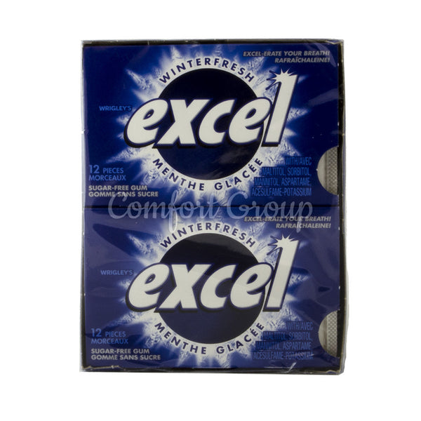 Wrigley's Excel Winterfresh Gum - 120 pieces