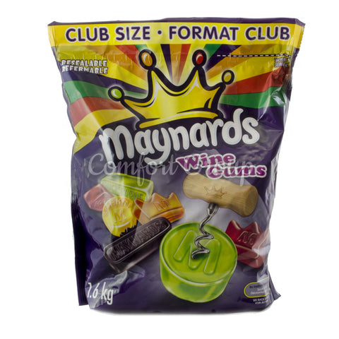 Club Size Wine Gums - 2.6kg