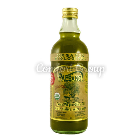 Paesano Organic Extra Virgin Olive Oil - 1.0L