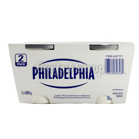 Philadelphia Light Cream Cheese - 1.0kg