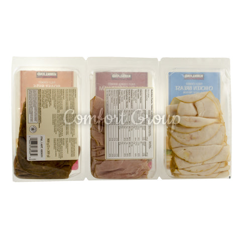 Sliced Chicken Breast, Ham and Roast Beef - 900g