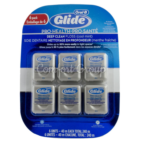 Glide Deep Clean Floss Cool Mint - 240m