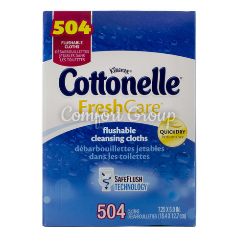 Kleenex Cottonelle Cleansing Cloths - 504 clothes