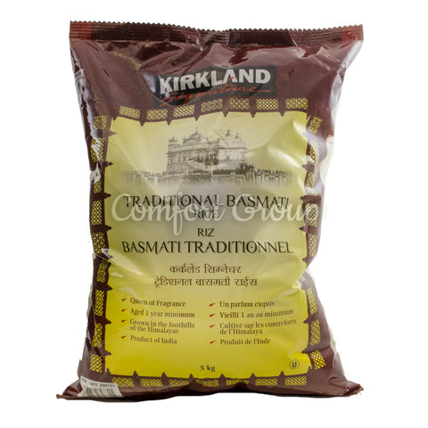 Kirkland Traditional Basmati Rice - 5.0kg