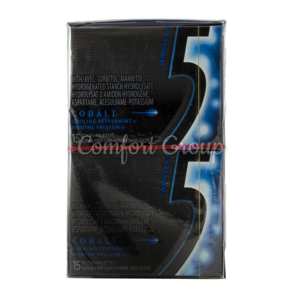 Wrigley's Five Cobalt Cooling Peppermint Gum - 150 pieces