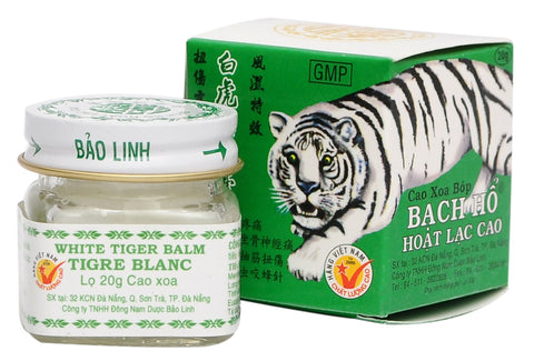 Vietnam 20g white tiger balm for Headache, Muscular Pains